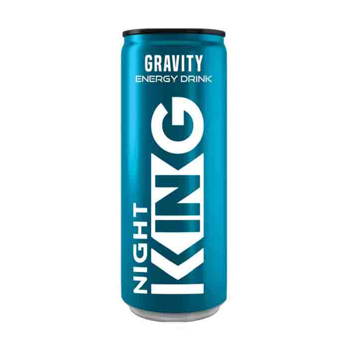عکس اصلی نوشیدنی انرژی زا Gravity نایت کینگ مقدار 250 میلی لیتر